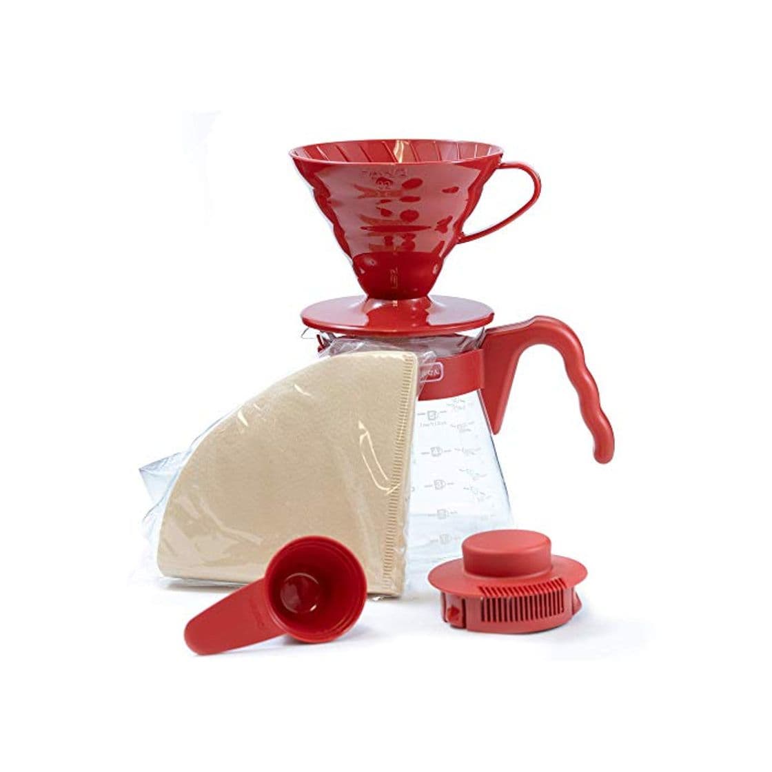 Producto HARIO V60 Coffee Server 02 Set R VCSD-02R