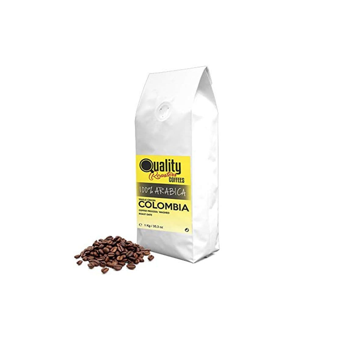 Producto ☕ Café en grano natural. 100% Arabica. Origen único Colombia