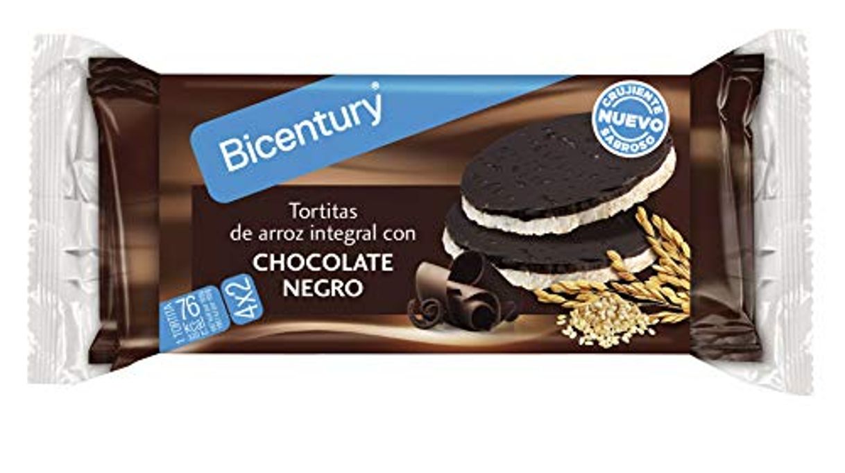 Producto Bicentury - Tortitas Nackis - Arroz Integral Con Chocolate Negro - 4