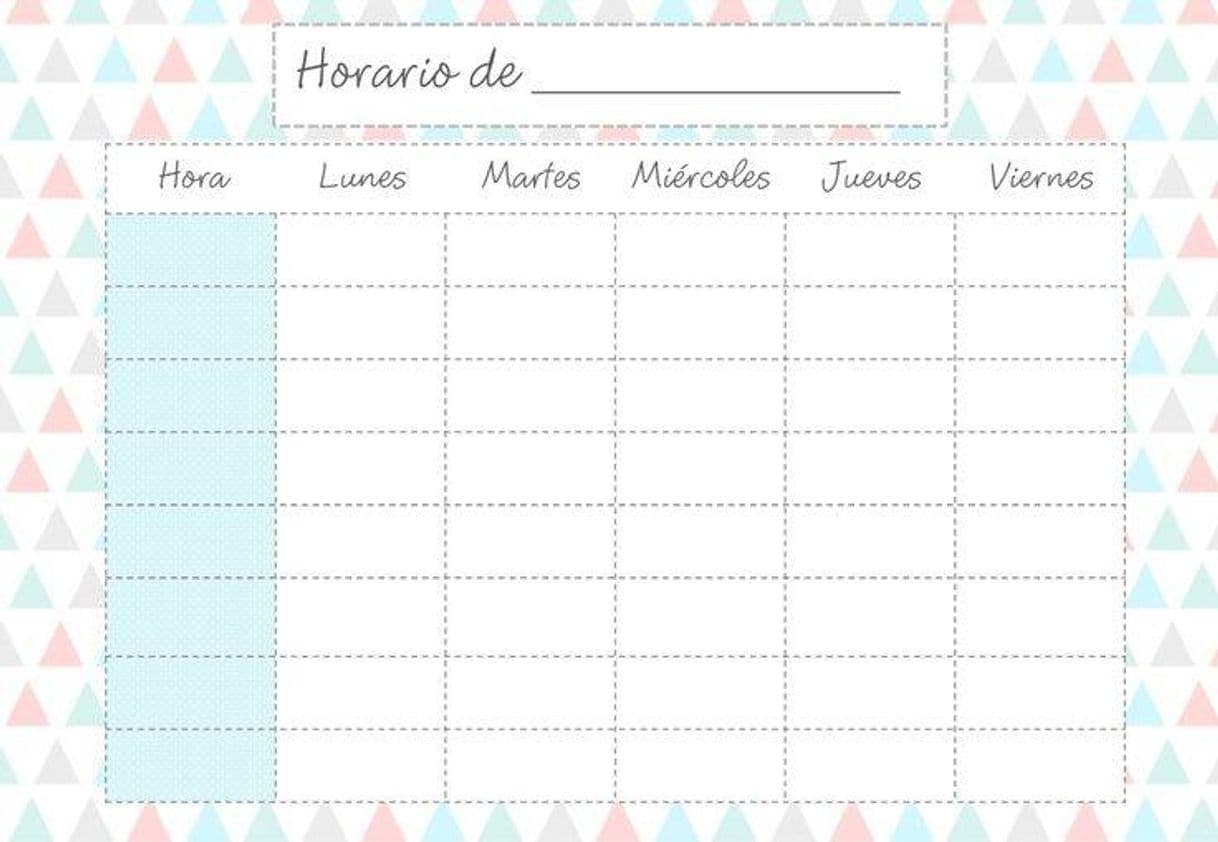 Fashion Horario