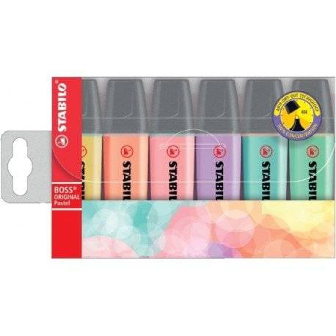 Fashion Rotulador Stabilo Boss Pastel Fluorescente estuche 6 unidades ...