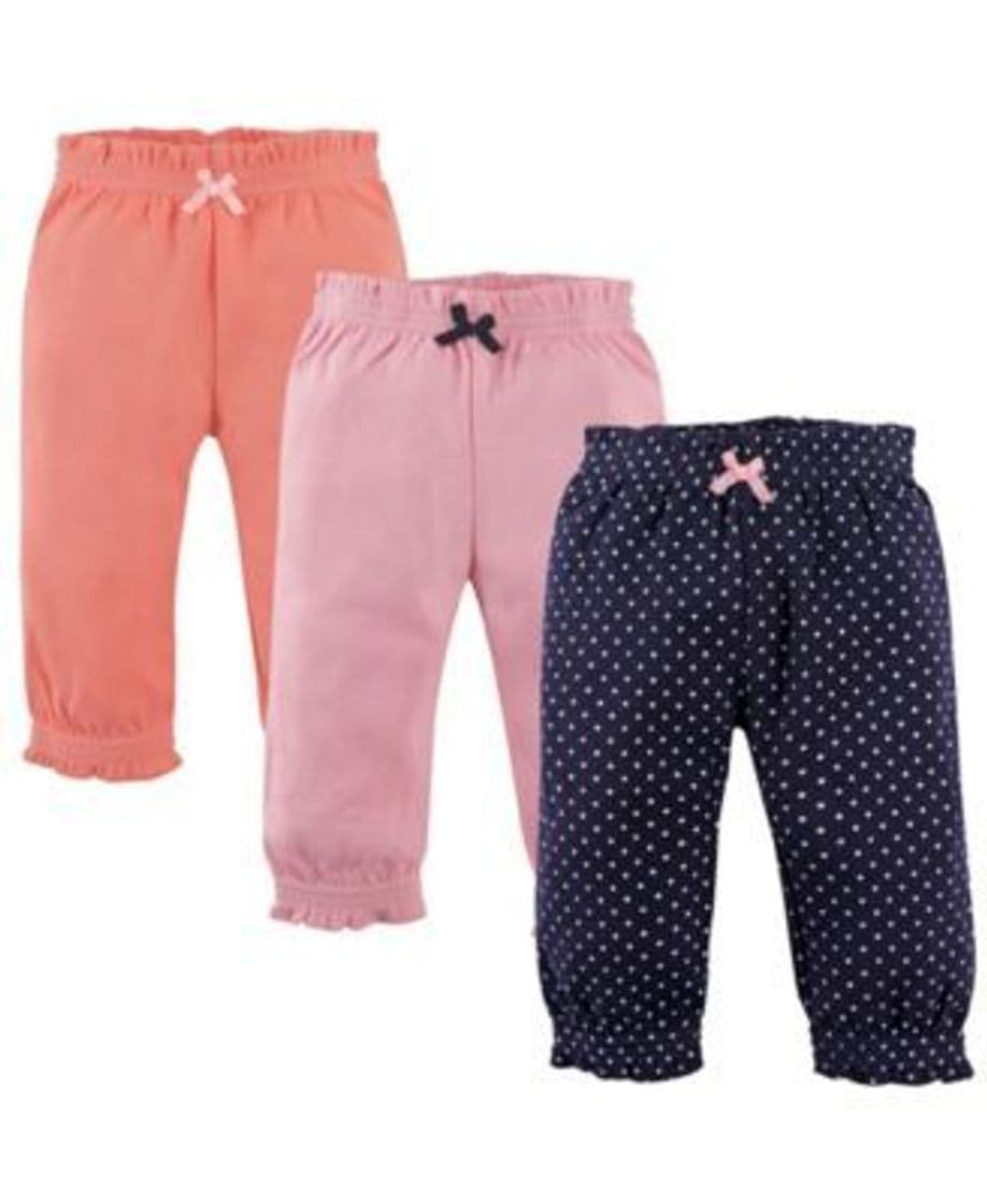 Moda 3 pantalones para bebé y niño Luvable friends