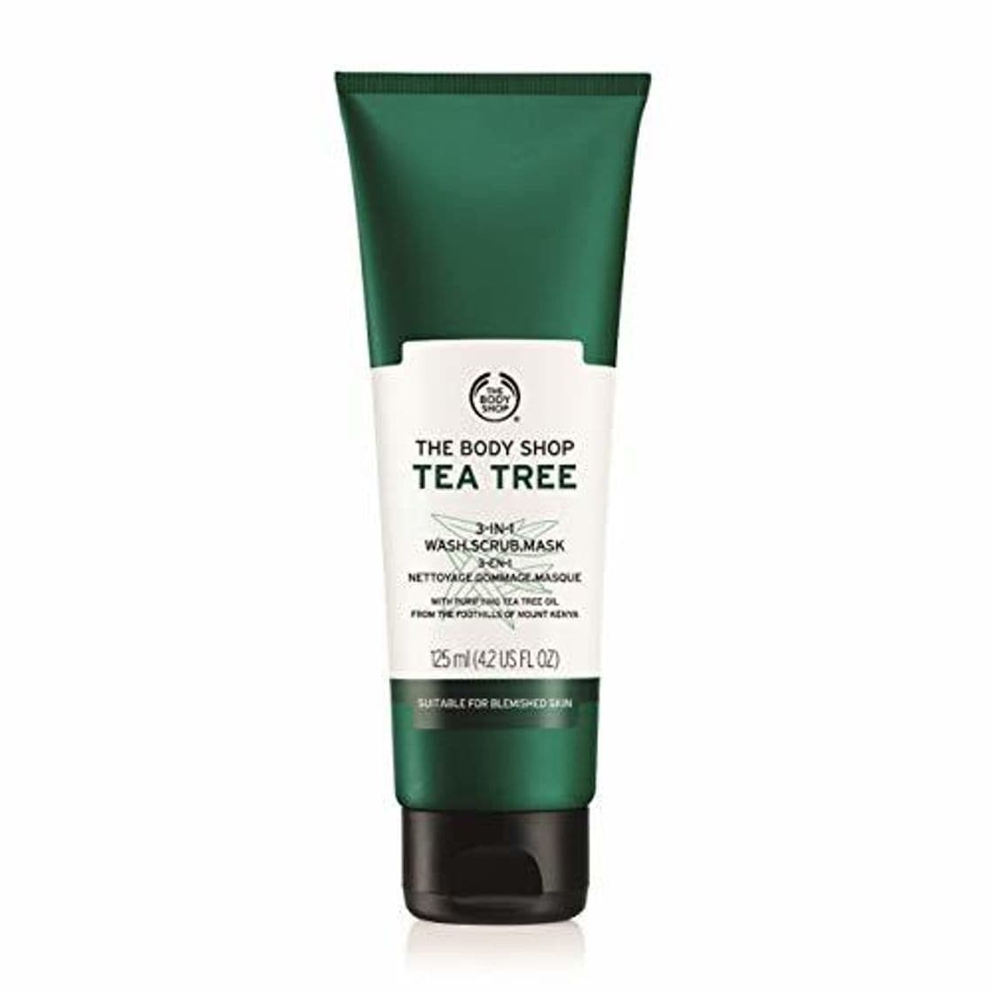 Belleza The Body Shop Tea Tree 3-In-1 Wash Scrub Mask