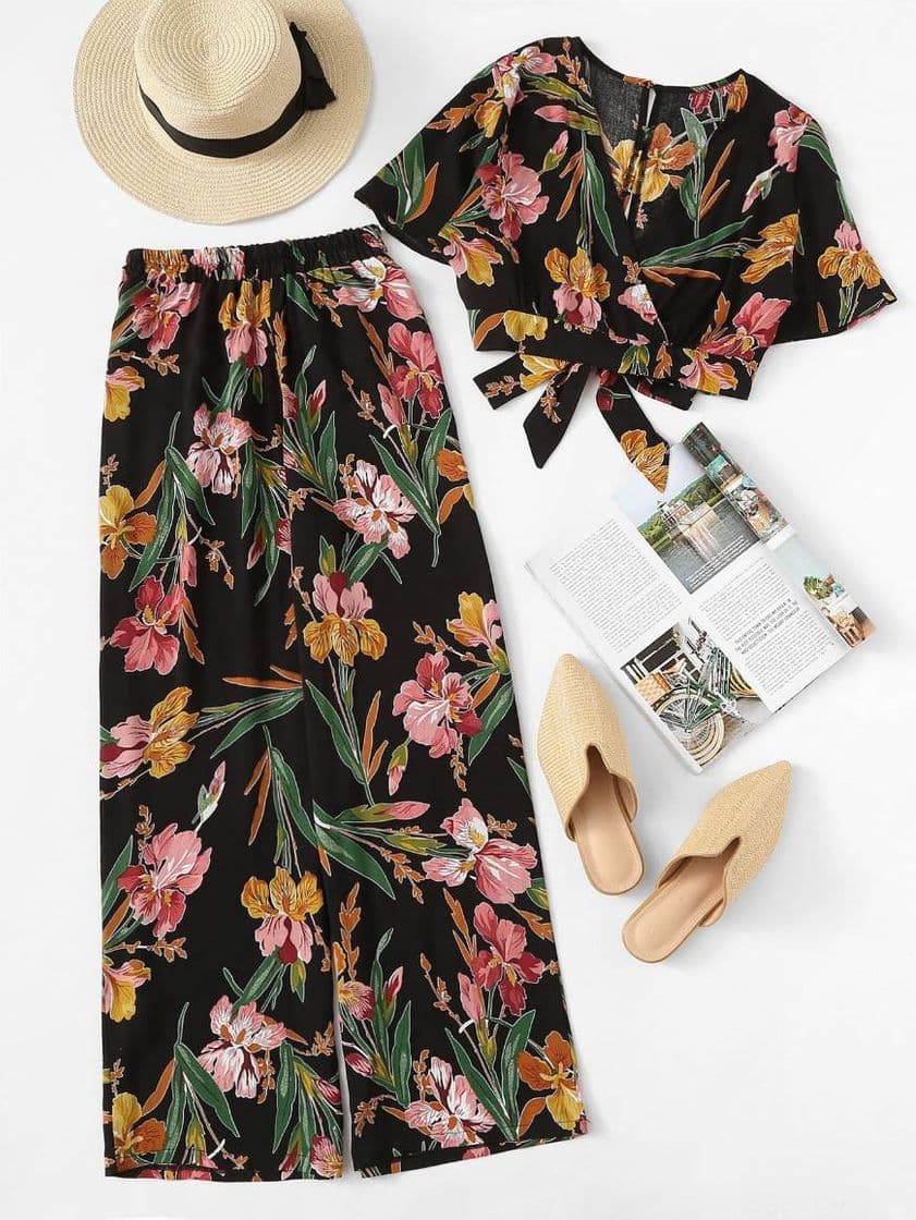 Fashion Conjunto estampado floral