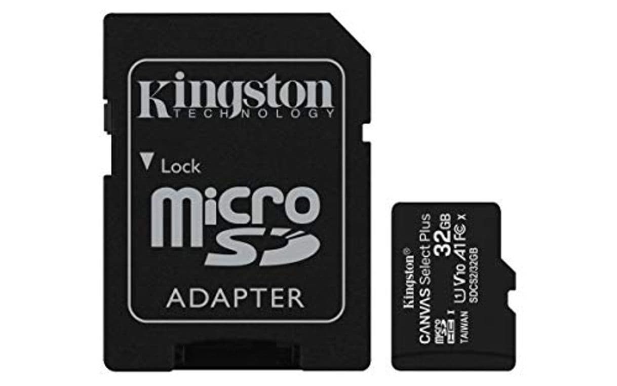 Electrónica Kingston Canvas Select Plus Tarjeta microSD