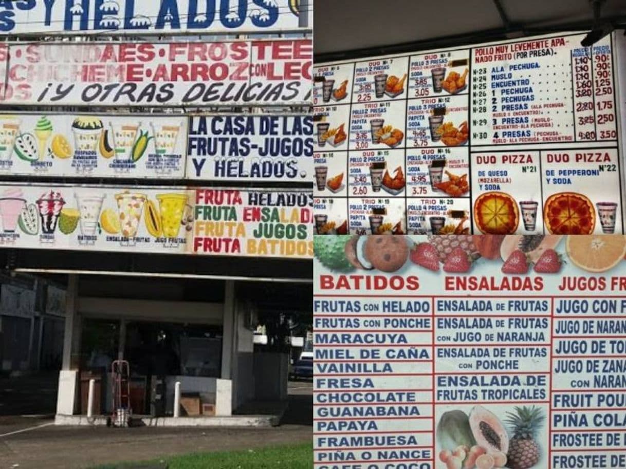 Restaurants La Casa De Los Jugos, Batidos Y Helados