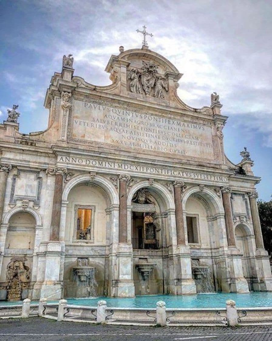 Lugar Fontana dell'Acqua Paola