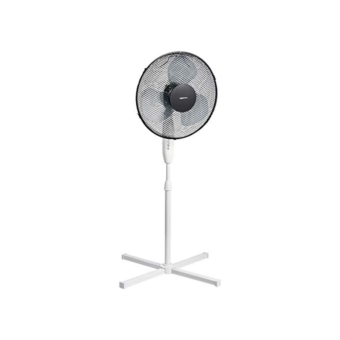 Producto AmazonBasics — ventilador de pie oscilante de 3 velocidades