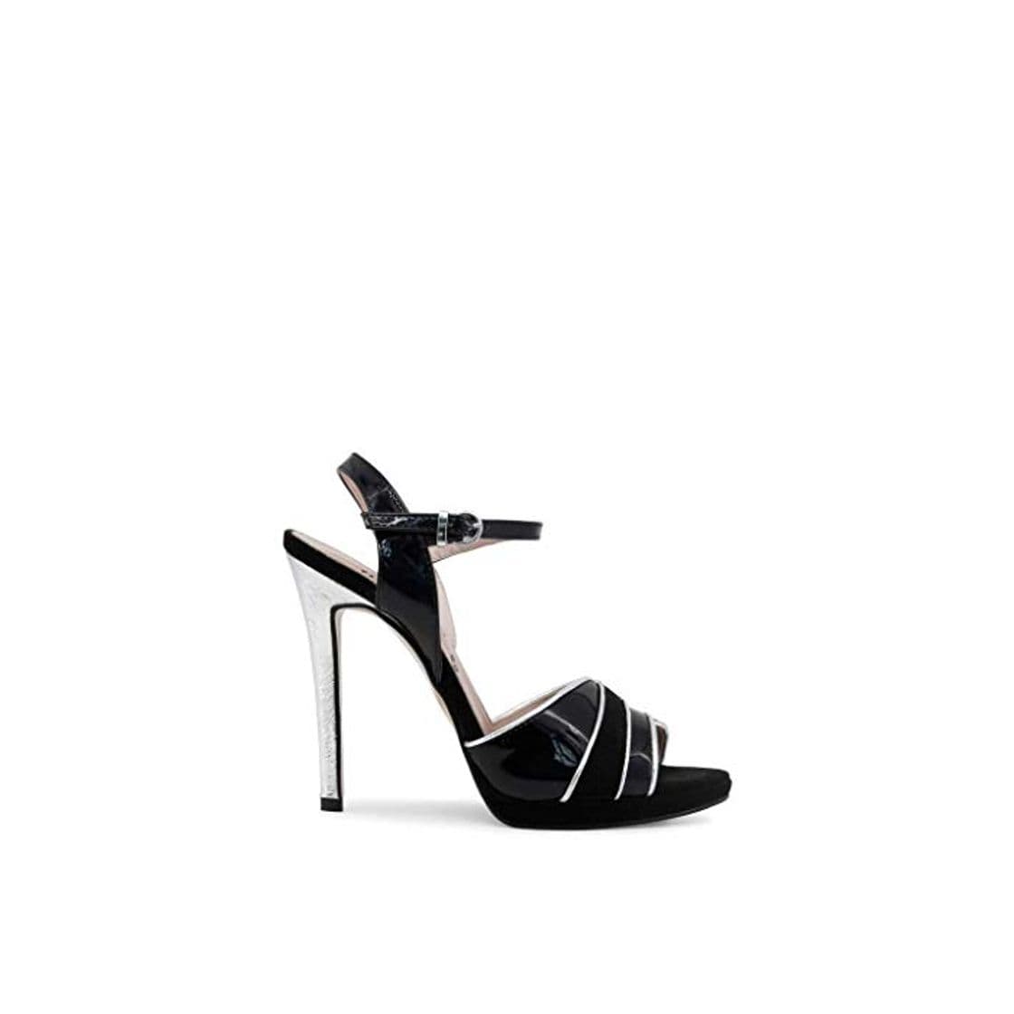 Fashion Paris Hilton 8605 Sandalias Mujer Negro 38