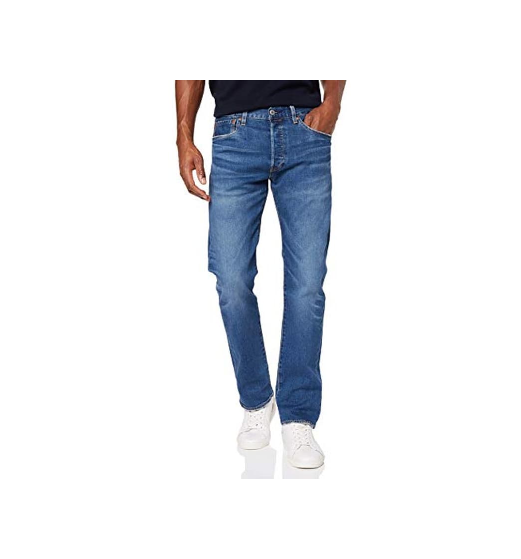 Moda Levi's 501 Original Fit Jeans Vaqueros, Key West Sky Tnl, 32W