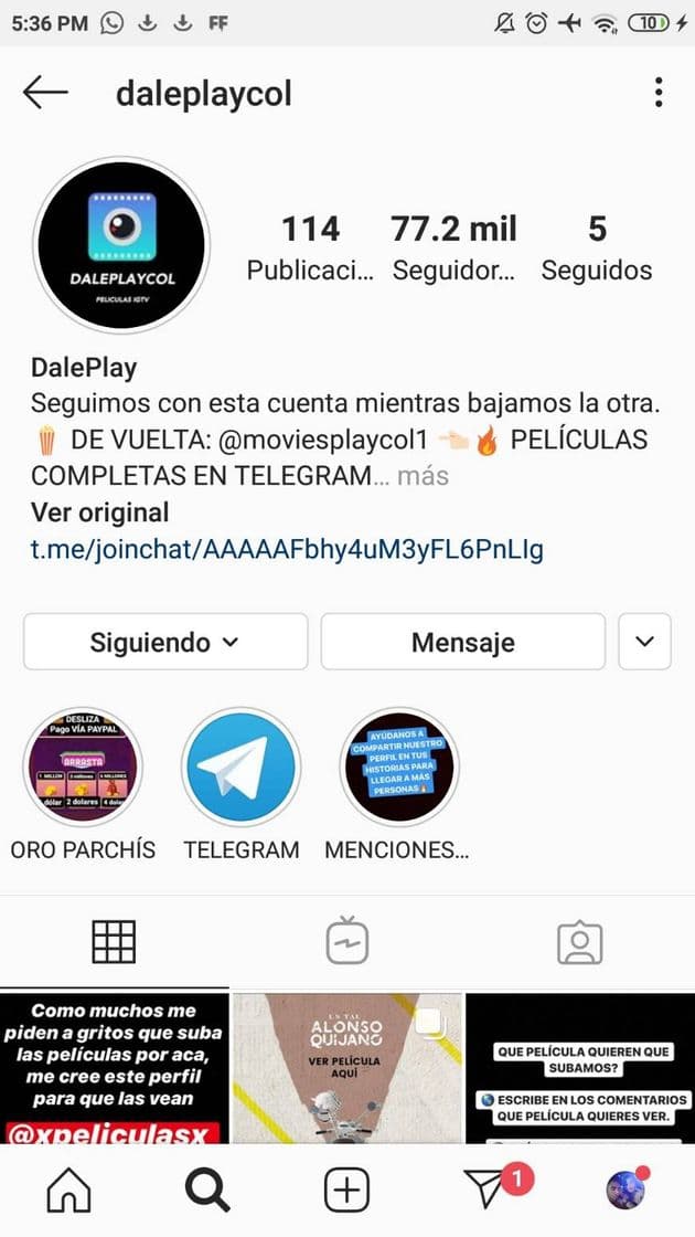 Fashion Instagram Películas