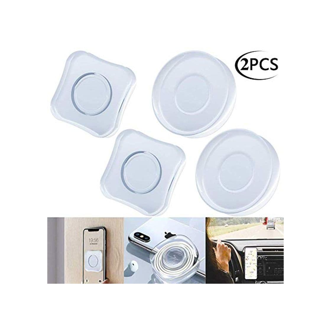 Product BETOY 2 pcs Transparentes de Doble Cara mágicas Pegatinas