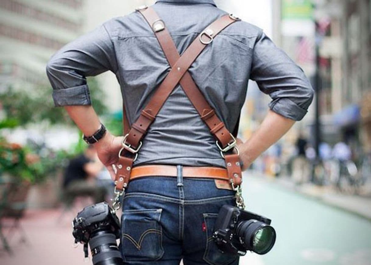 Fashion MoneyMaker Leather Camera Strap - Holdfast Gear