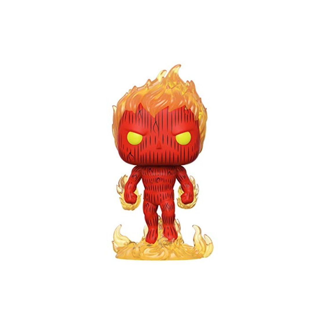 Game Funko- Pop Marvel: Fantastic Four-Human Torch Collectible Toy, Multicolor