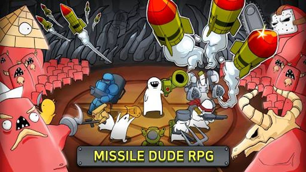 App Missile Dude RPG: Tap Tap Missile