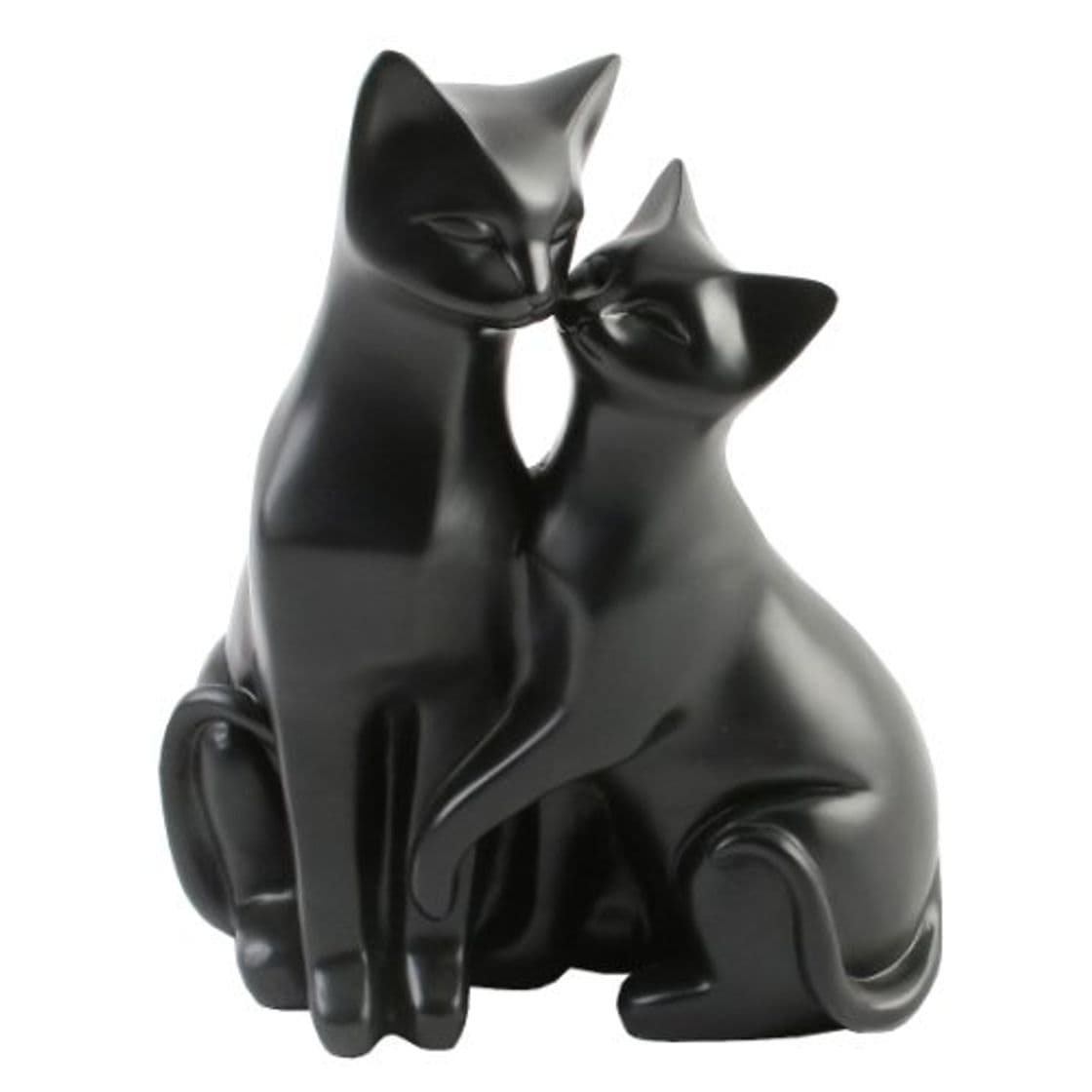 Product Par de gatos blancos estilizados figuritas – Mr & Mrs Cat adorno