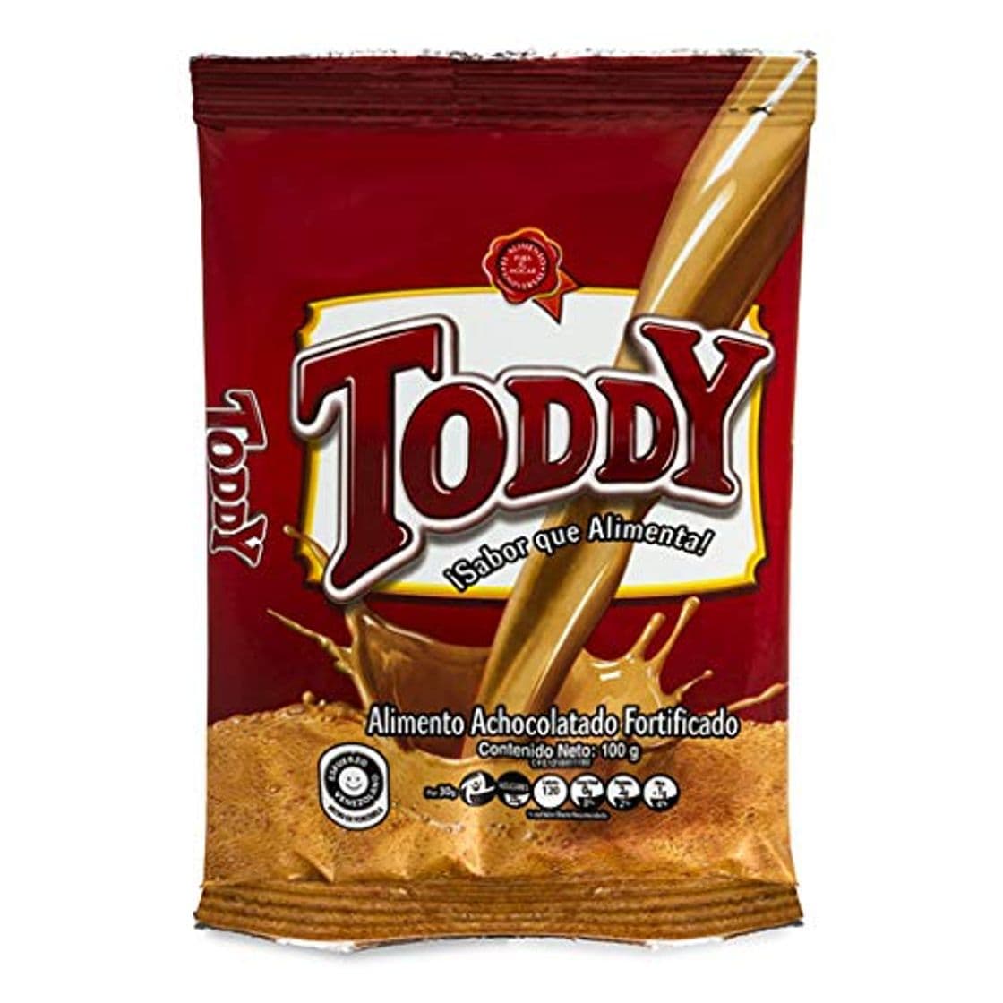 Producto TODDY Fortified Chocolate Drink Mix/Alimento Acholatado Fortificado/100 gr/3.53 Oz