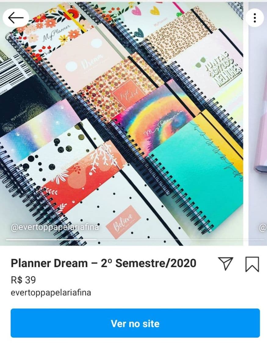 Fashion Evertop Planners e Papelaria Fina - Planners