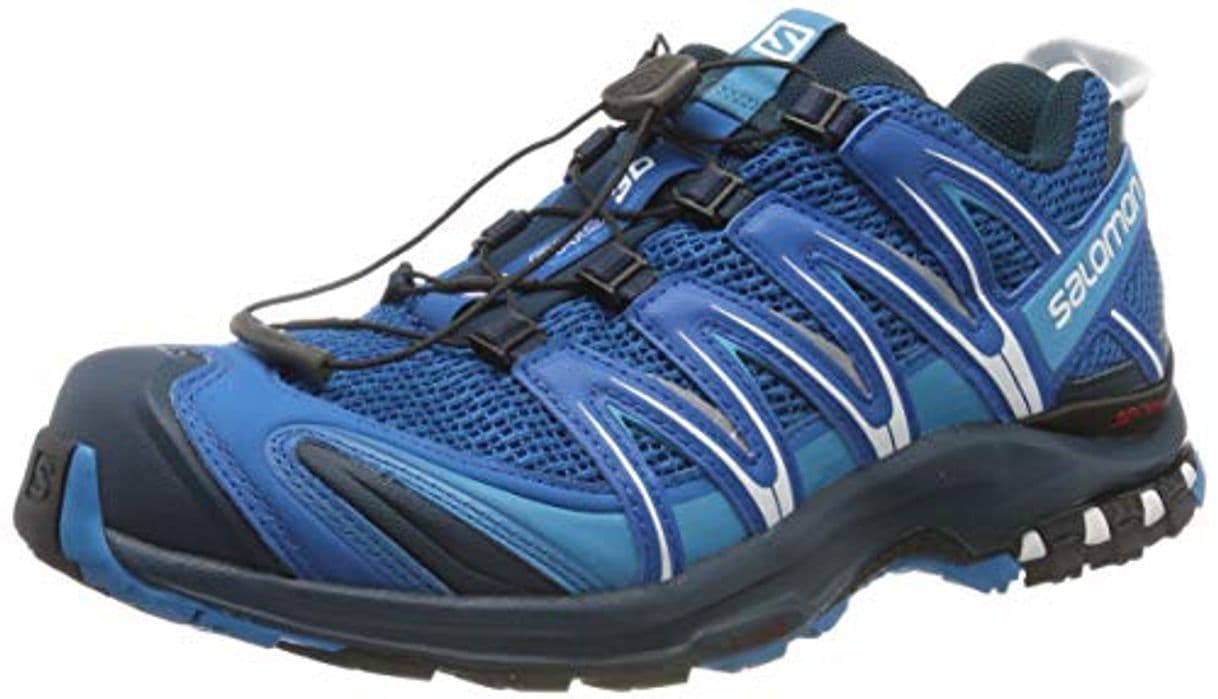 Moda Salomon XA Pro 3D, Zapatillas de Trail Running para Hombre, Azul