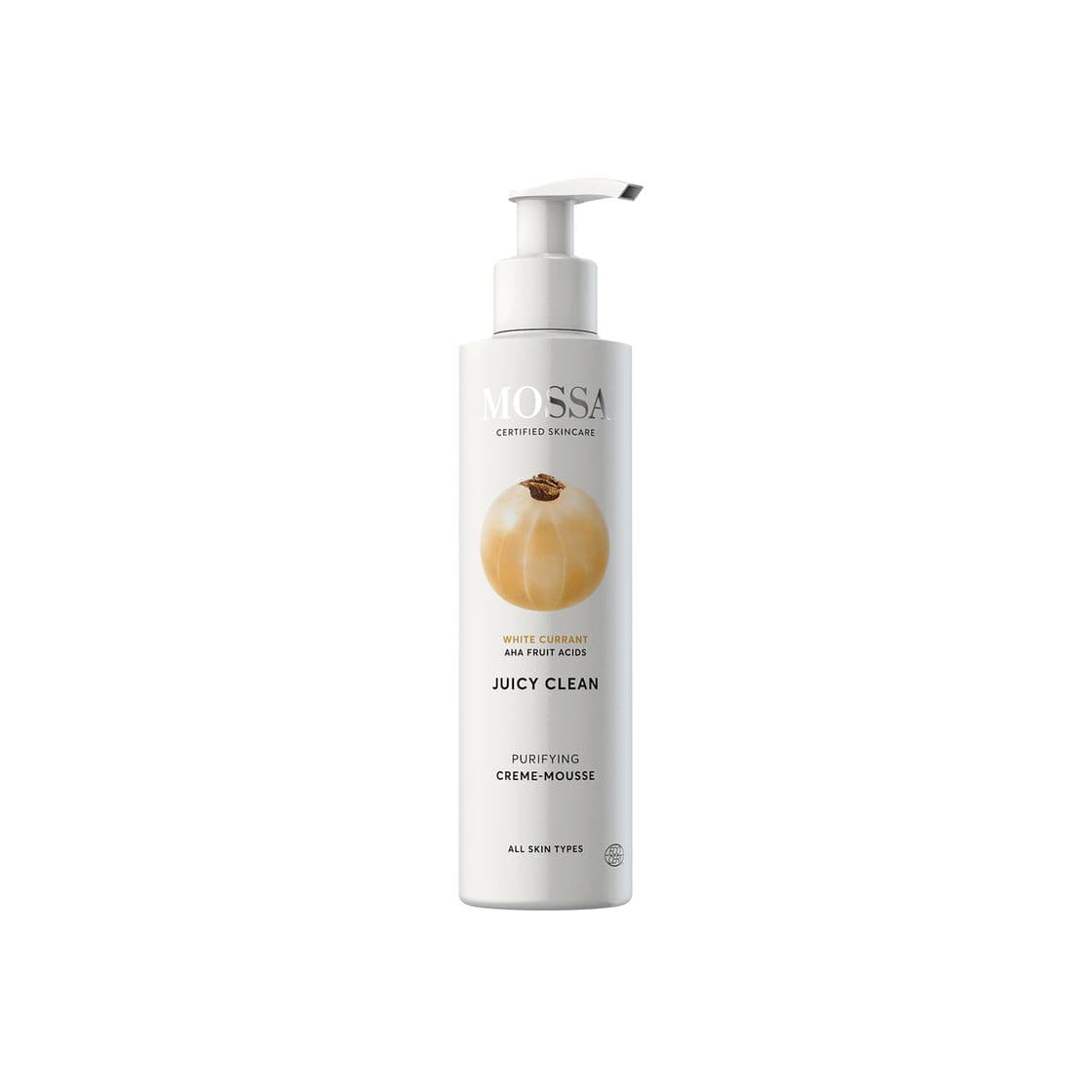 Product Organic Beauty Mossa Youth Defence Leche cremosa limpiadora