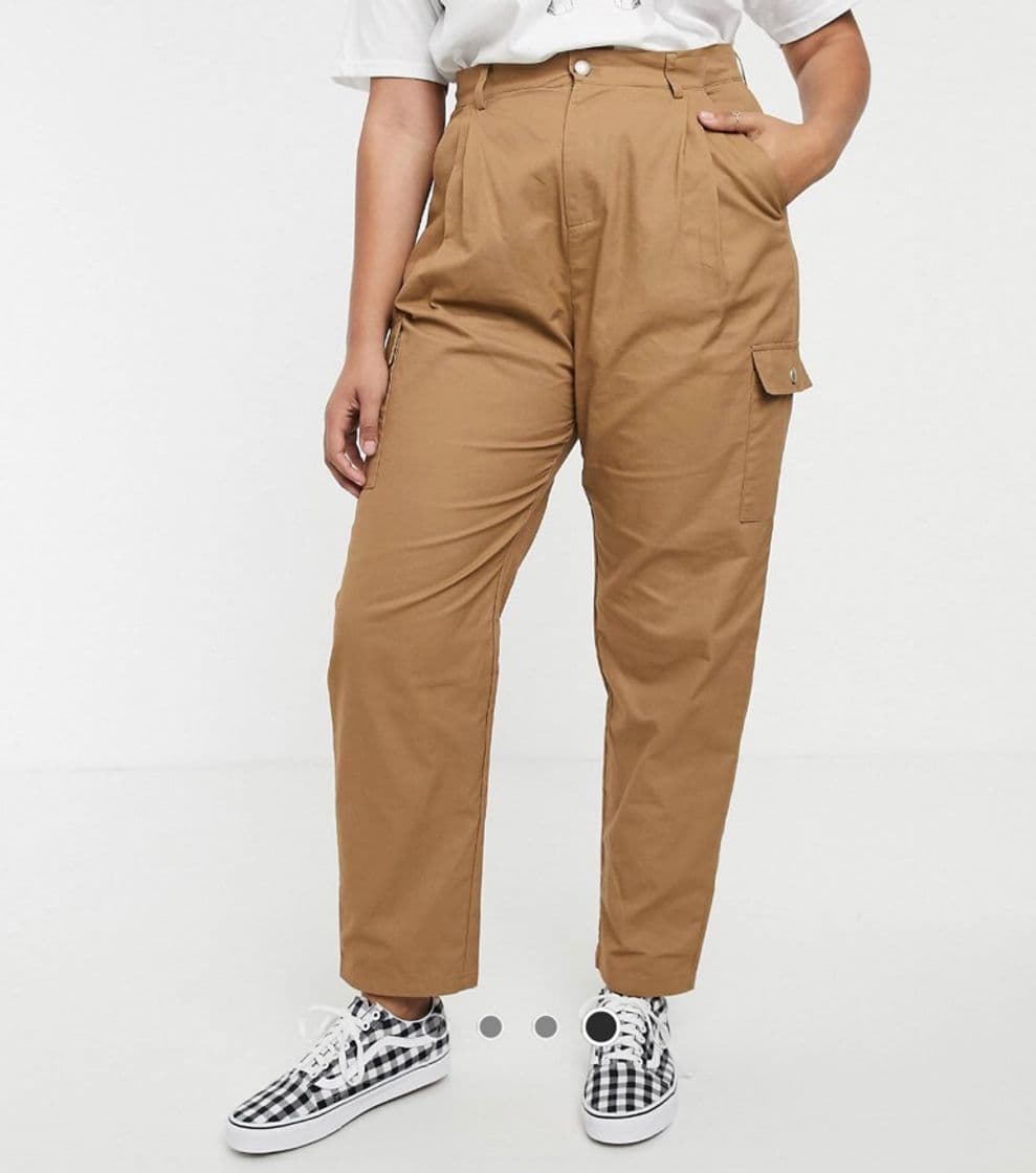 Moda Pantalones cargo con bolsillos de Daisy Street Plus