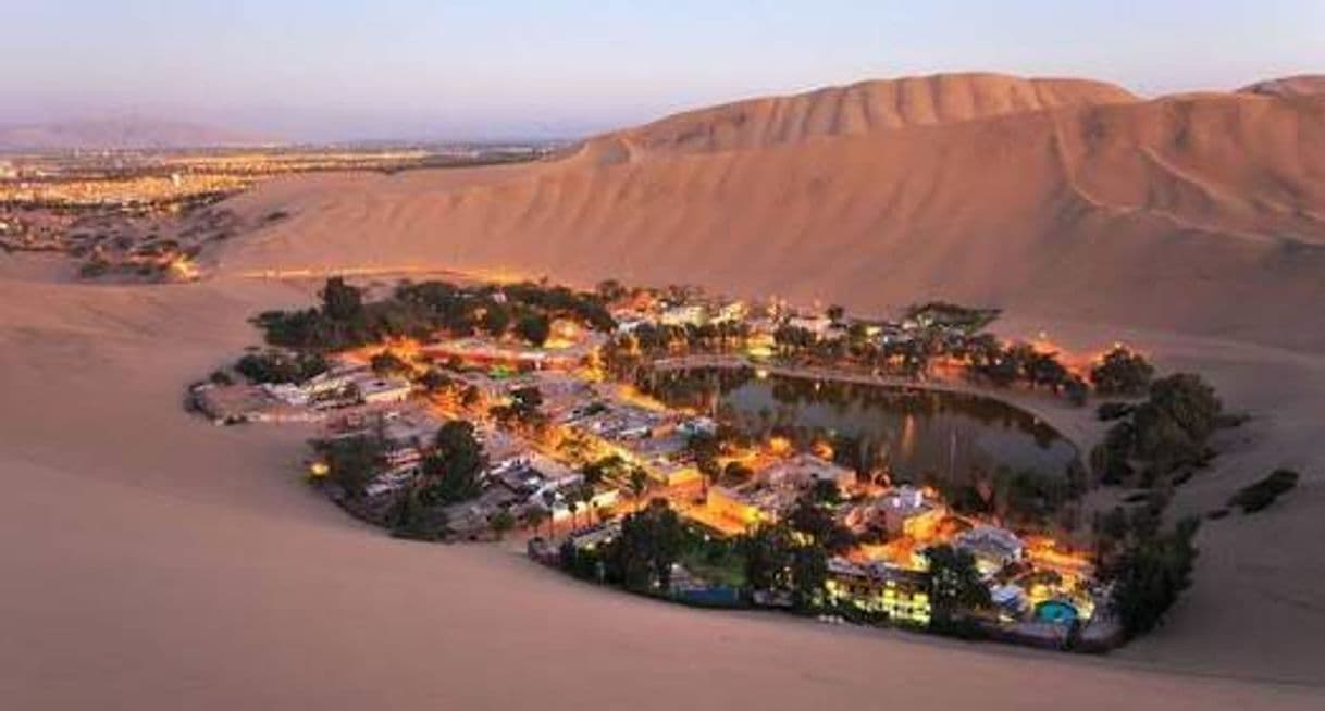 Lugar Huacachina Ica