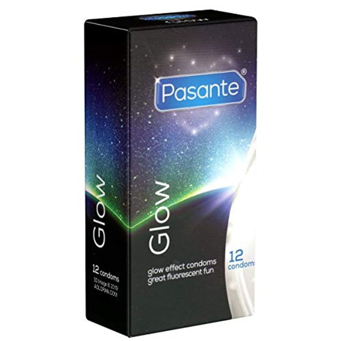 Product Pasante Glow - 12 condones brillantes