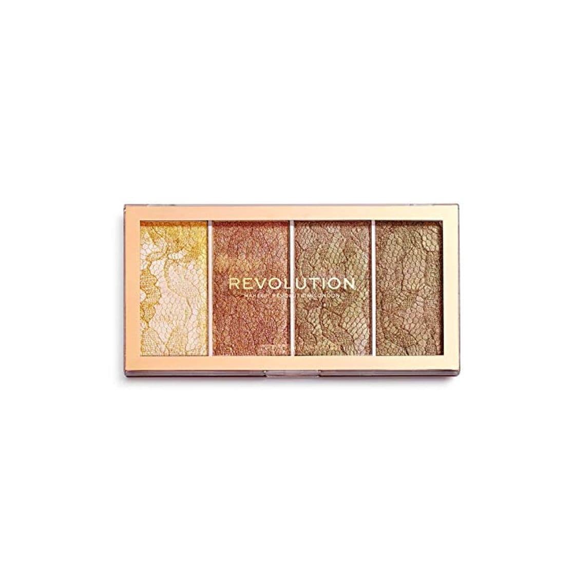 Producto Makeup Revolution Vintage Lace Intense Metallic Cream-Powder Highlighter