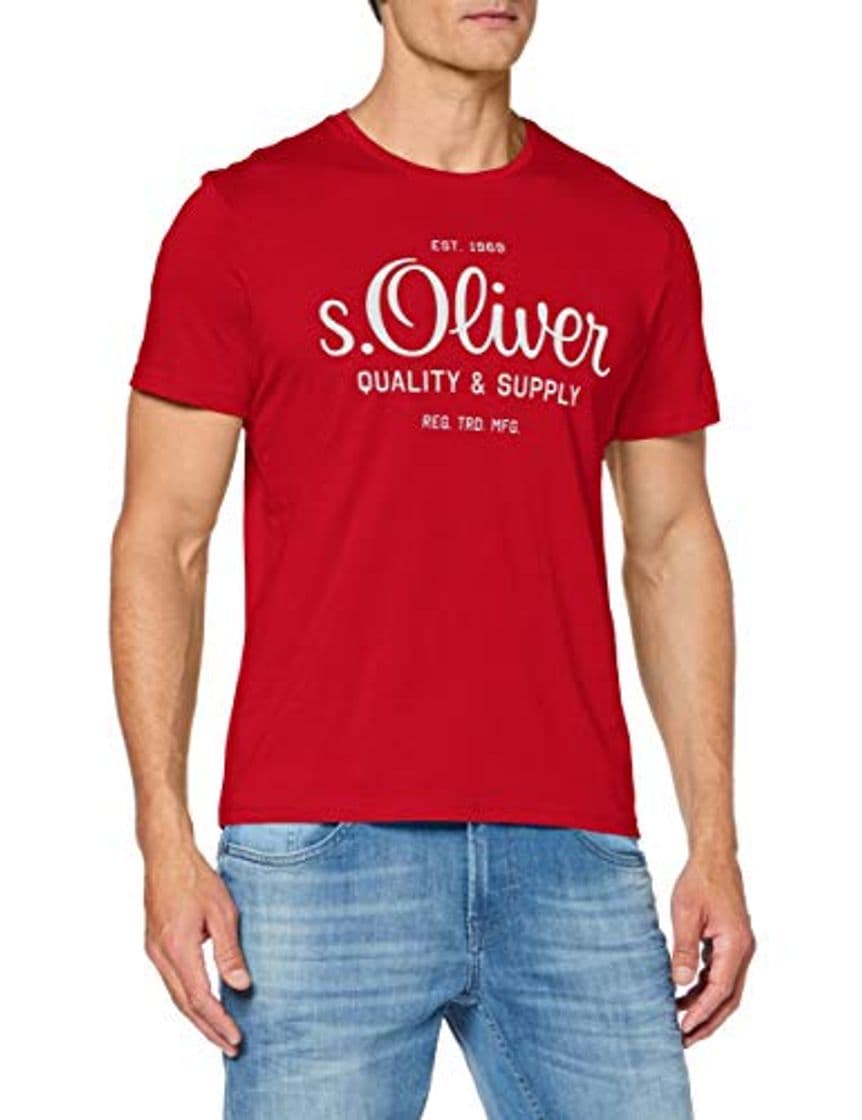 Moda s.Oliver 03.899.32.5264 Camiseta, Rojo