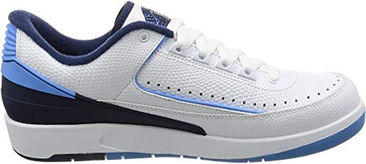 Place Nike Air Jordan 2 Retro Low, Zapatillas de Baloncesto para Hombre, Blanco