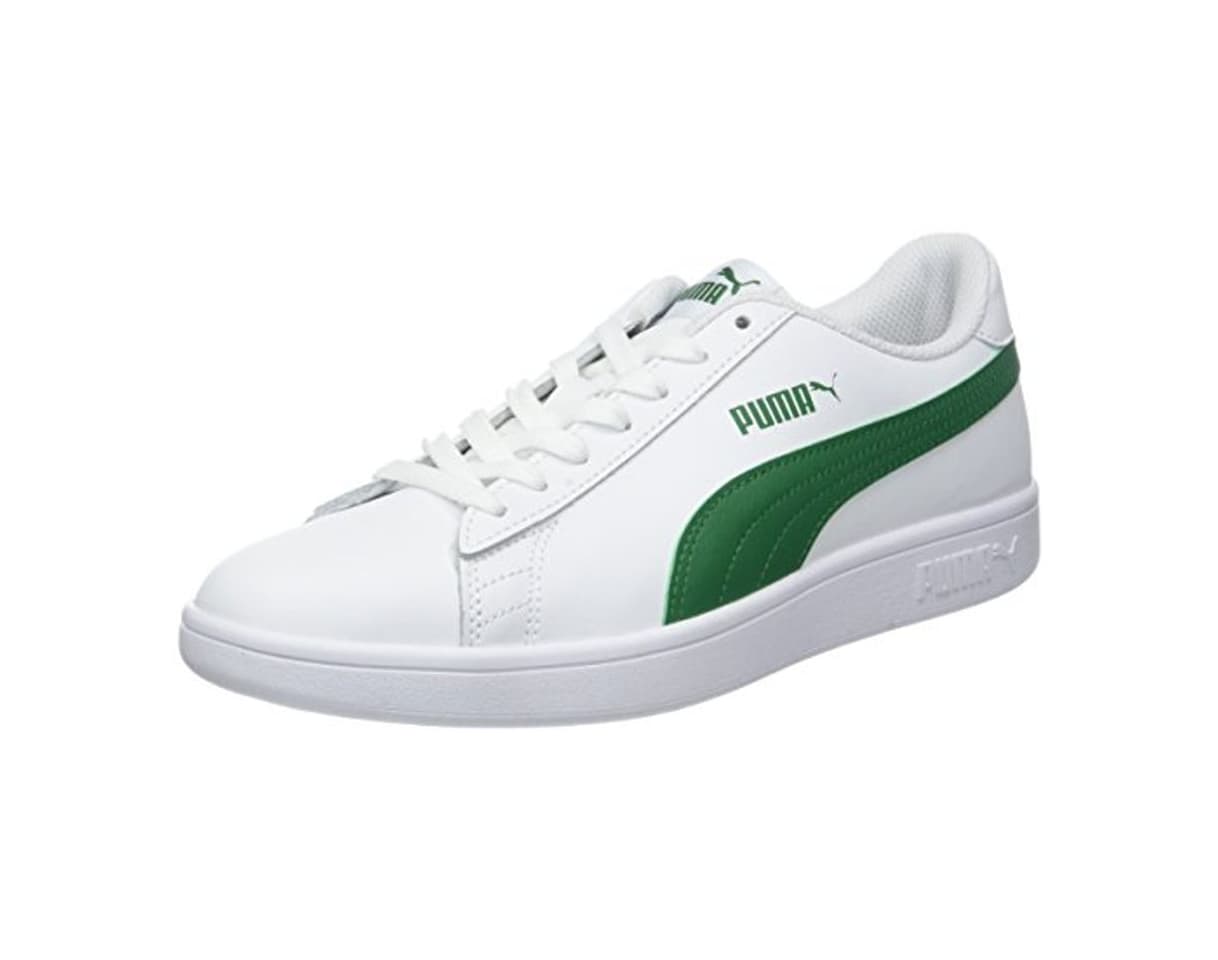 Moda PUMA SMASH V2 L, Zapatillas Unisex adulto, Blanco White