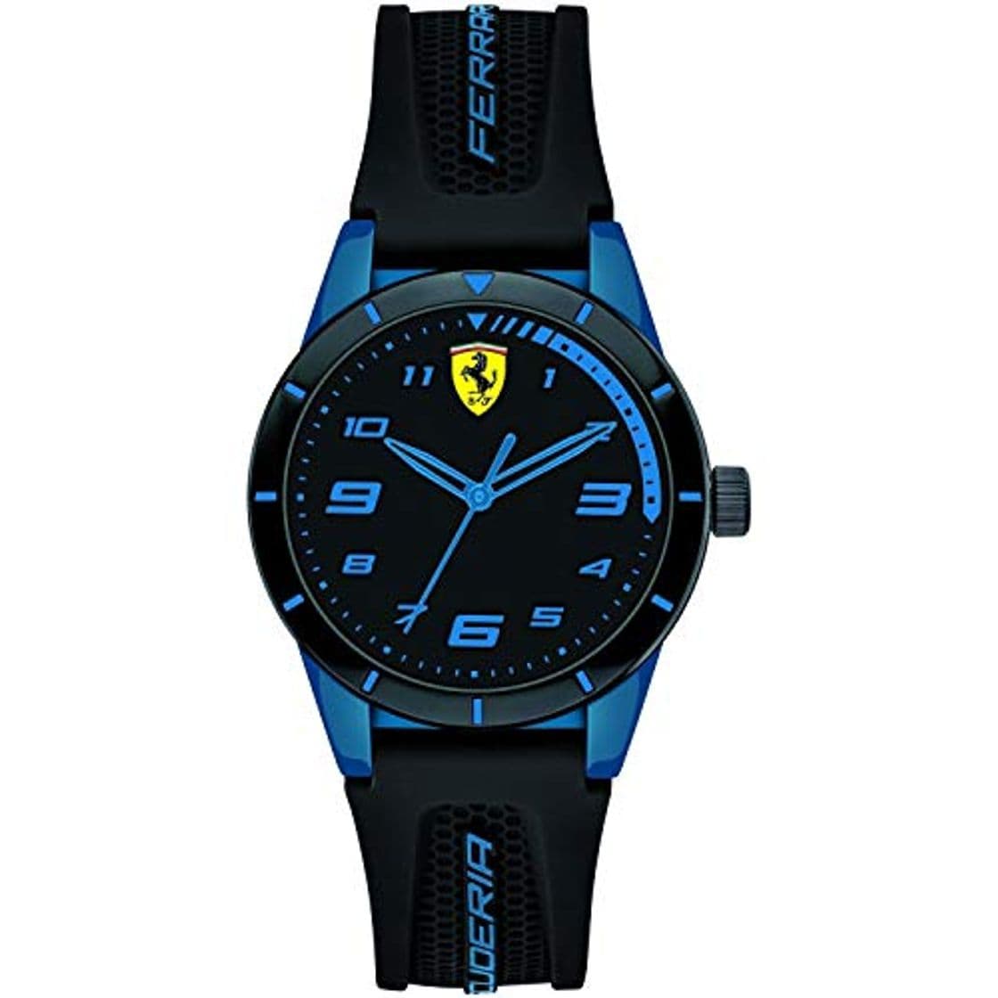 Fashion Ferrari Reloj Analógico para Hombre de Cuarzo con Correa en Nylon 830622