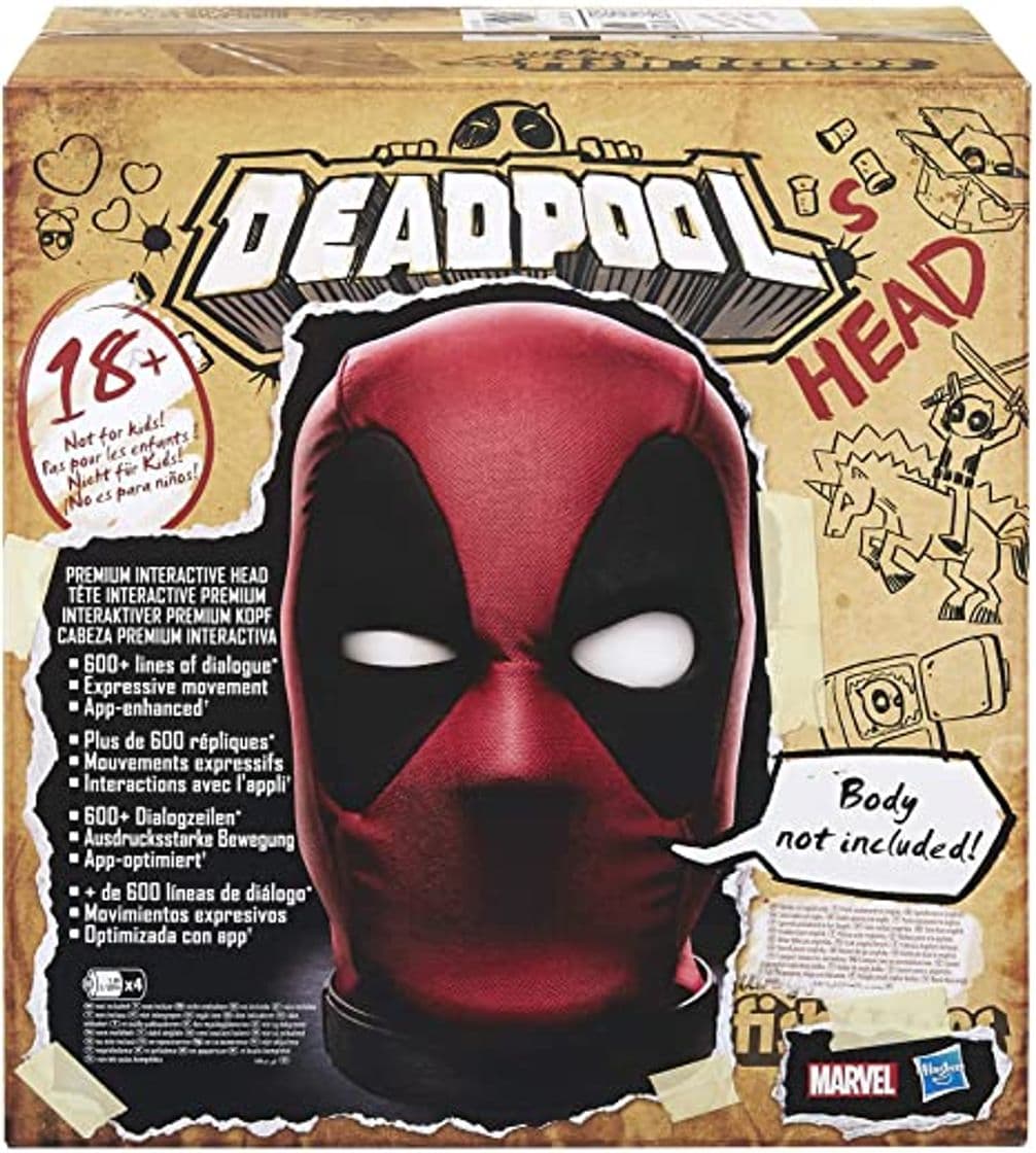 Product Marvel - Deadpool Cabeza Premium Interactiva