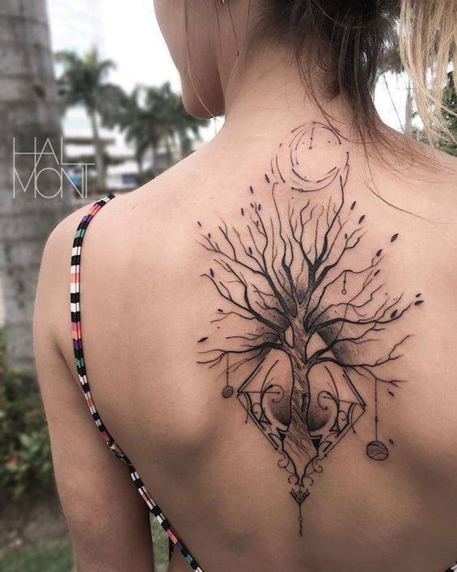 Fashion Tatuagem Árvore Seca 