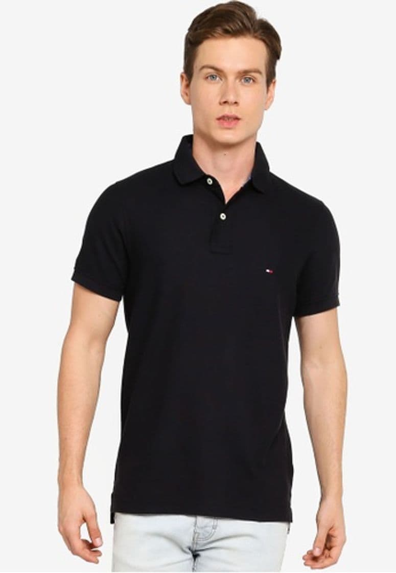 Producto Tommy Hilfiger Core Hilfiger Regular Polo, Negro