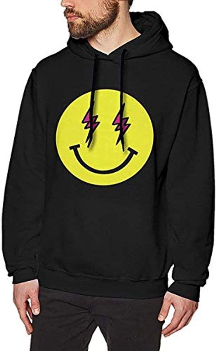 Fashion Men's Hoodie J-Balvin Sweatshirt Cotton Sweater Black