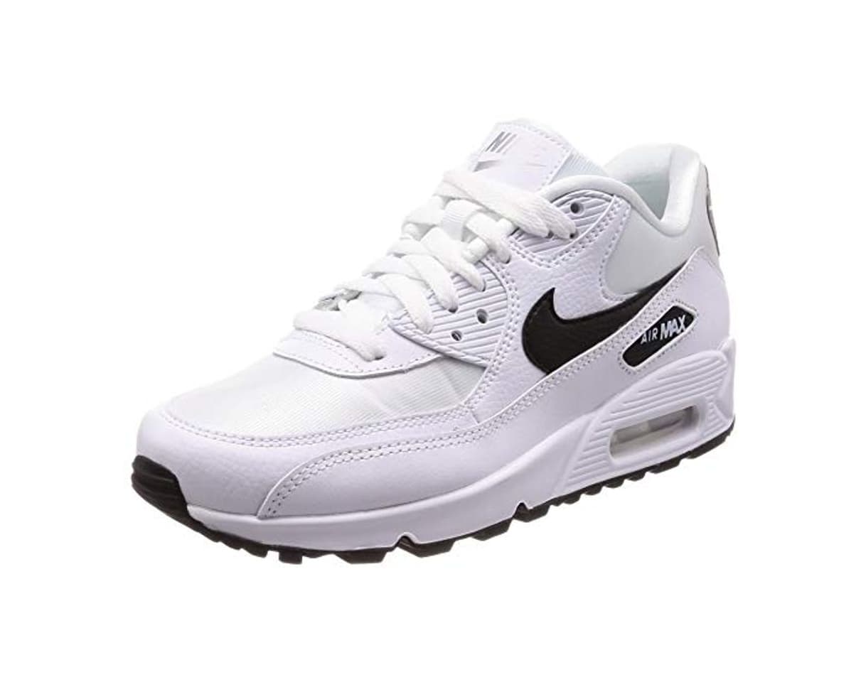 Fashion Nike Wmns Air MAX 90, Zapatillas de Running para Mujer, Blanco