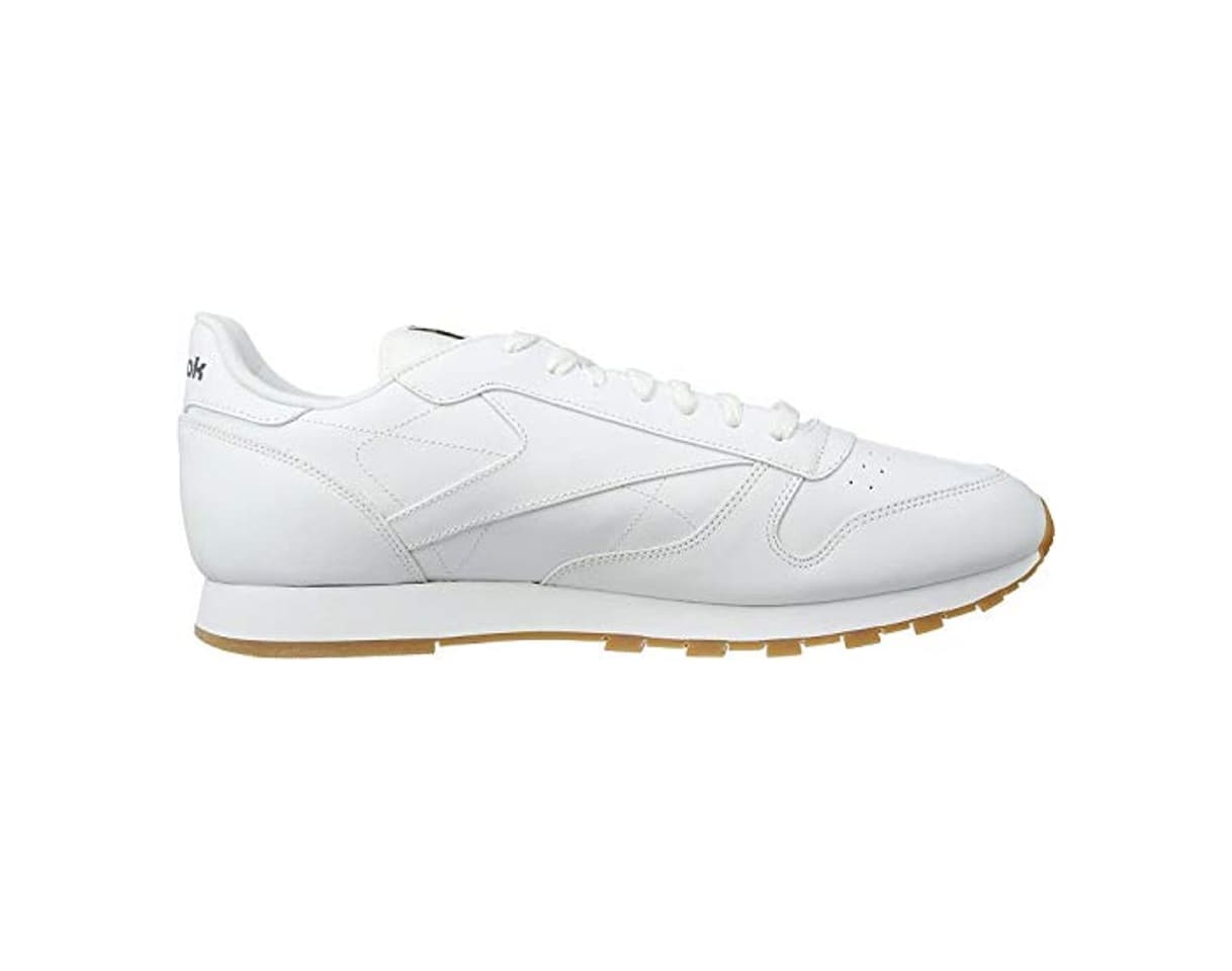 Fashion Reebok Classic Leather - Zapatillas de cuero para hombre, color blanco