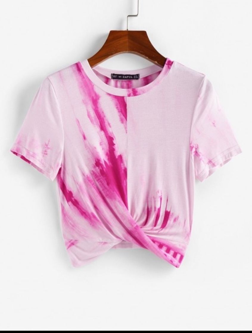 Moda Camisa Tie Dye