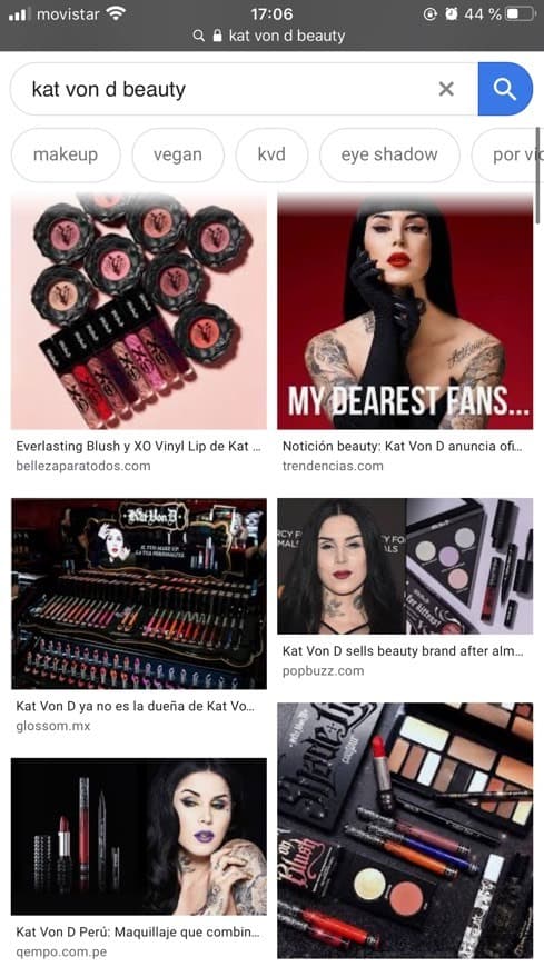 Fashion Kat Von D Beauty 