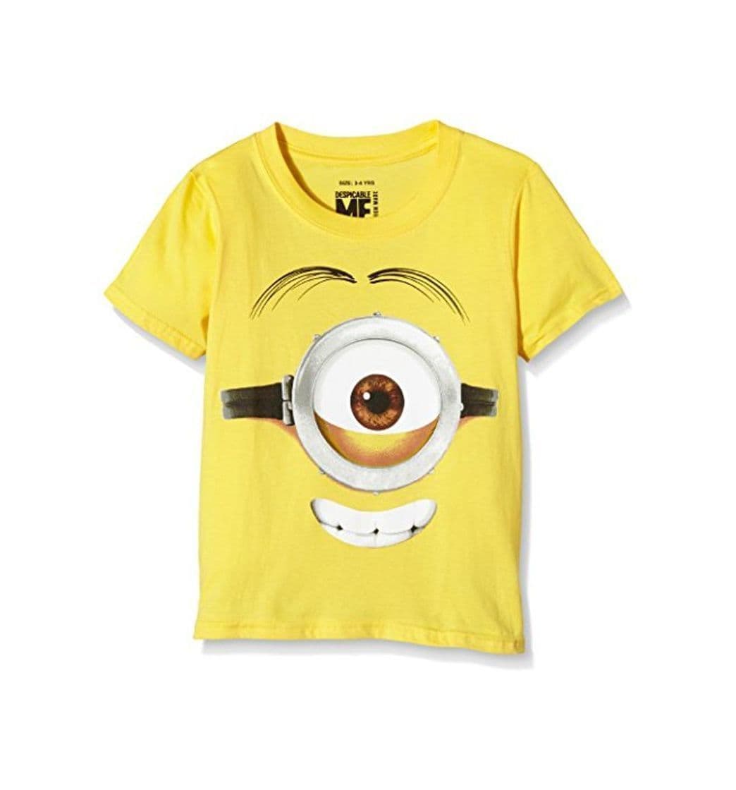 Product Minions Stuart Face Top, Amarillo