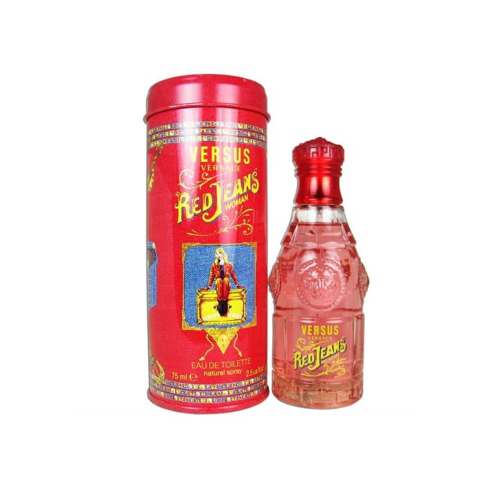 Beauty Versace Versus Red Jeans for Women Eau De Toilette Spray