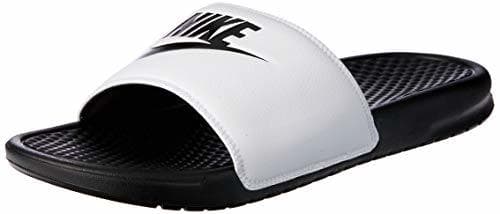 Fashion Nike Benassi JDI, Zapatos de Playa y Piscina para Hombre, Blanco