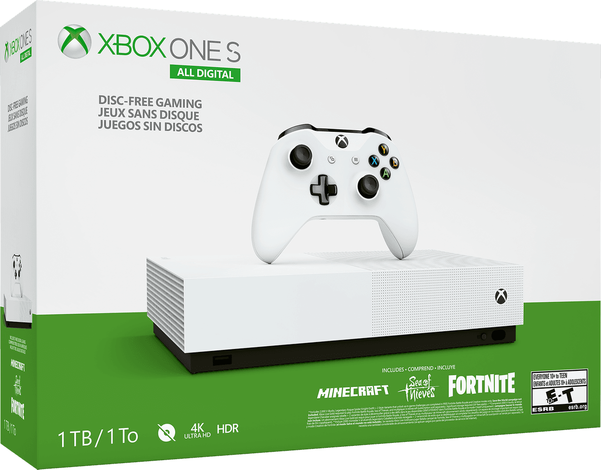 Producto Consola Xbox One S All