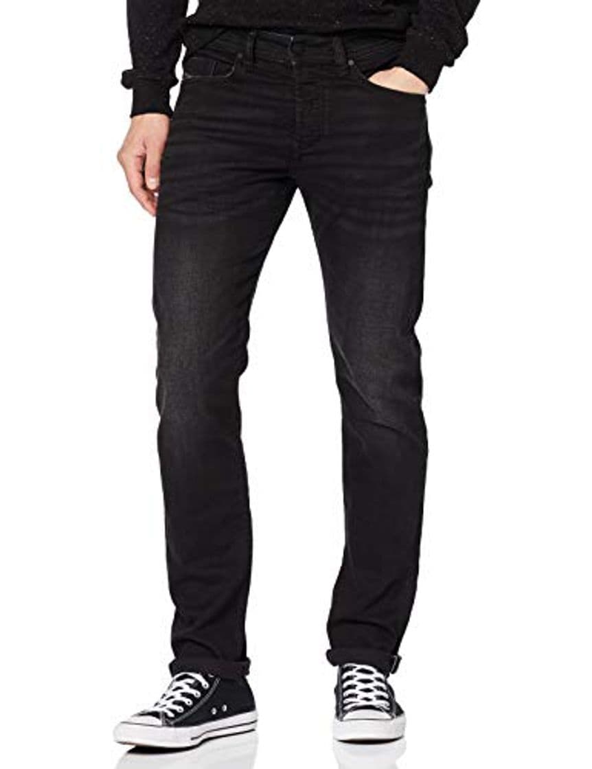 Moda Diesel Buster Vaqueros Straight, Negro