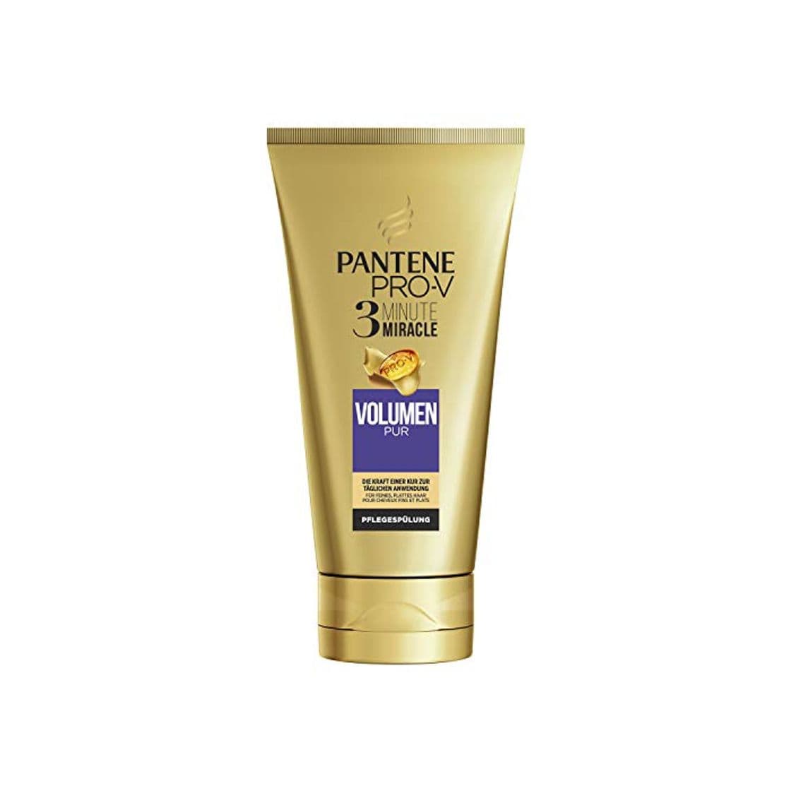 Belleza Pantene Pro-V Volumen Pur 3 Min Cuidado cisterna, 1er Pack