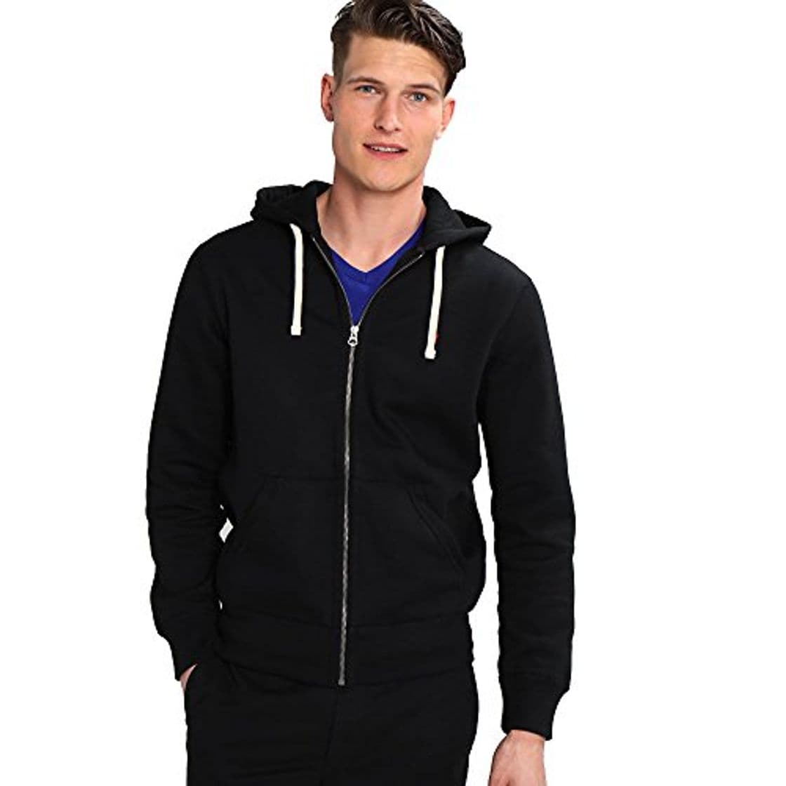 Fashion Ralph Lauren Double Tech Hood Sudadera con Cremallera