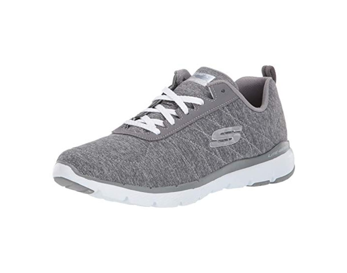 Fashion Skechers Women's FLEX APPEAL 3.0-INSIDERS Trainers, Grey