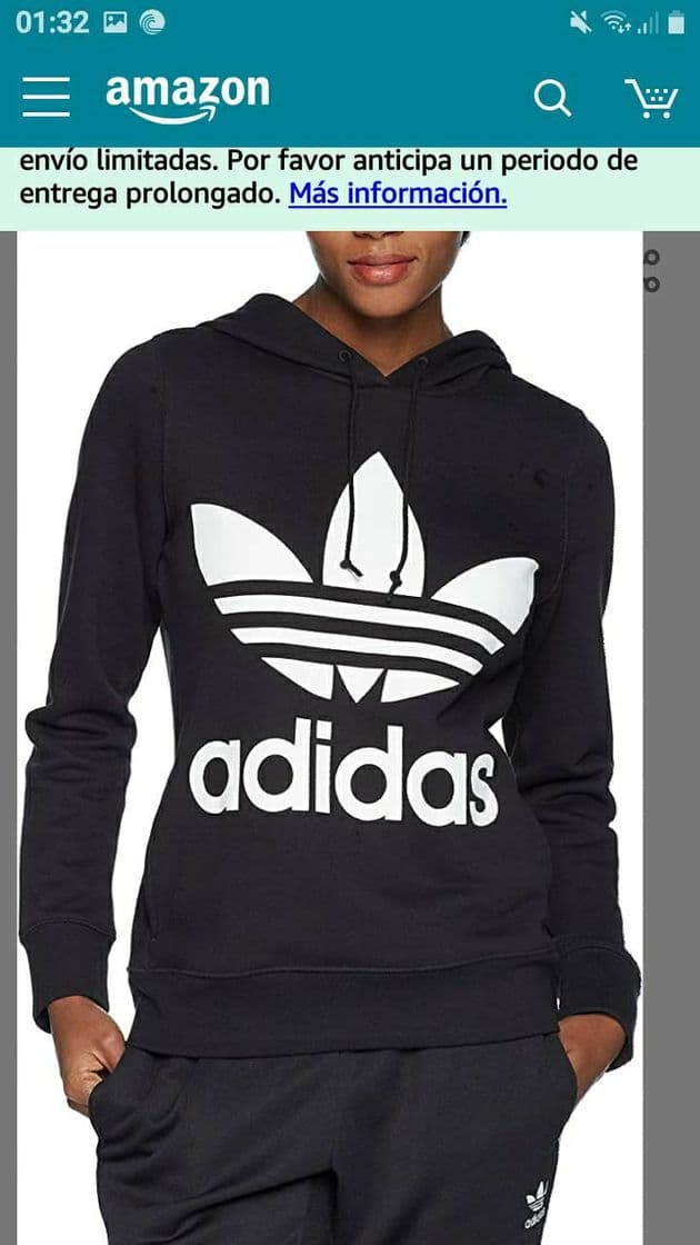 Moda buzos adidas