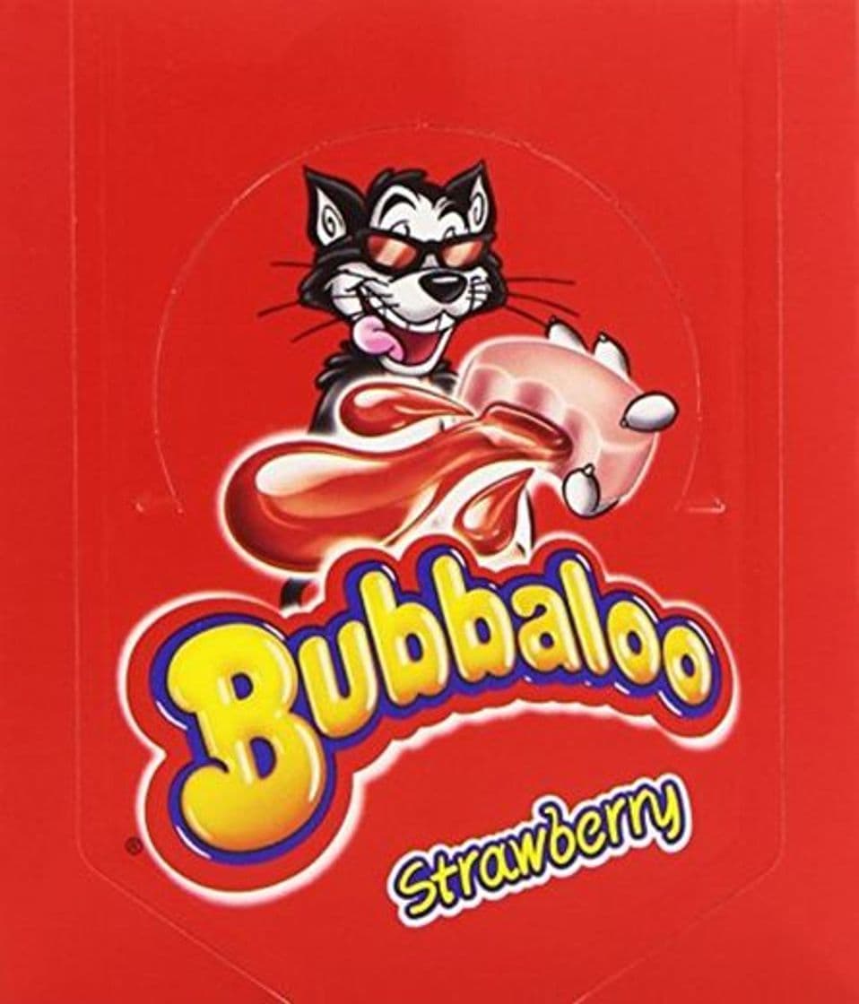 Producto Bubbaloo - Chicle con relleno liquido, sabor a fresa